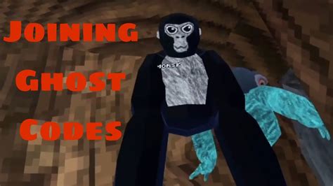 all gorilla tag ghost codes|joining gorilla tag ghost servers.